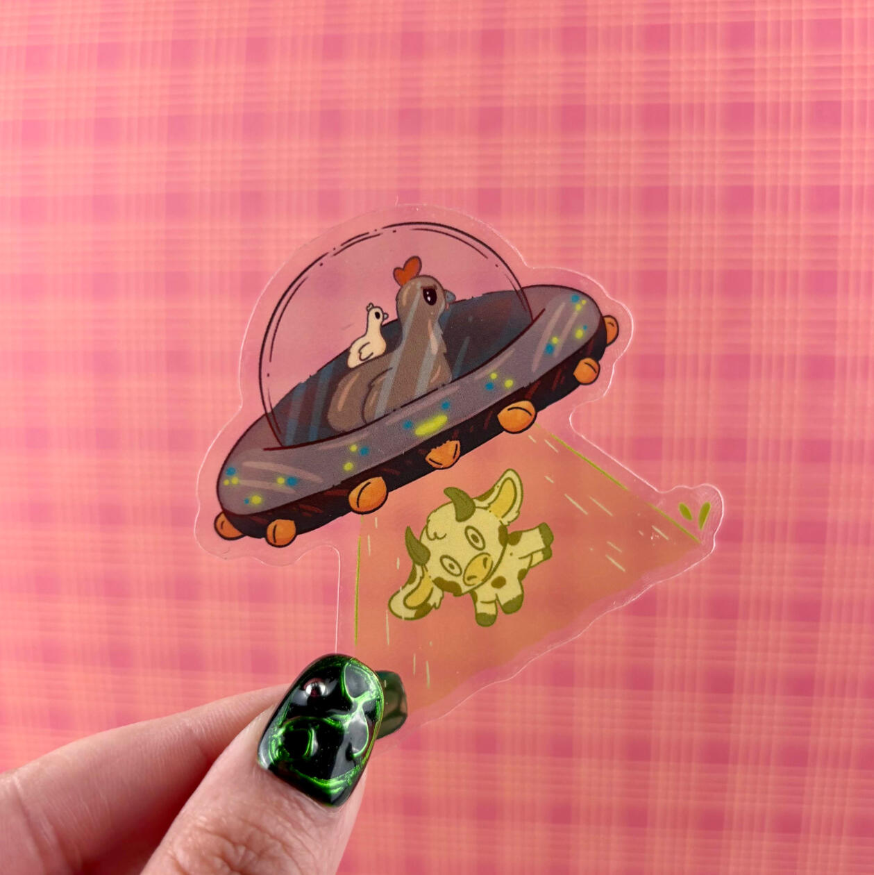 Clear Vinyl Sticker