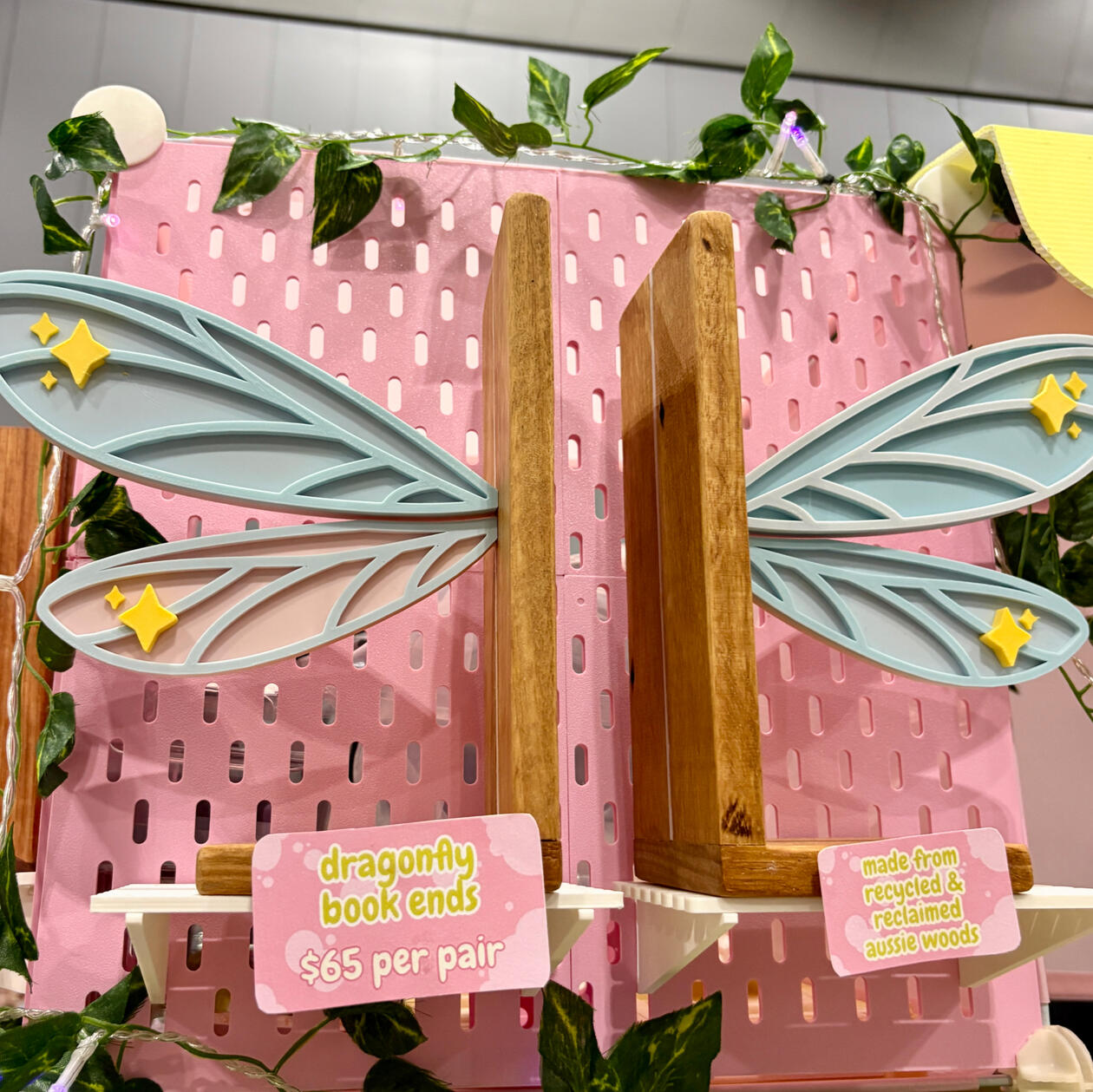 Dragonfly Bookend