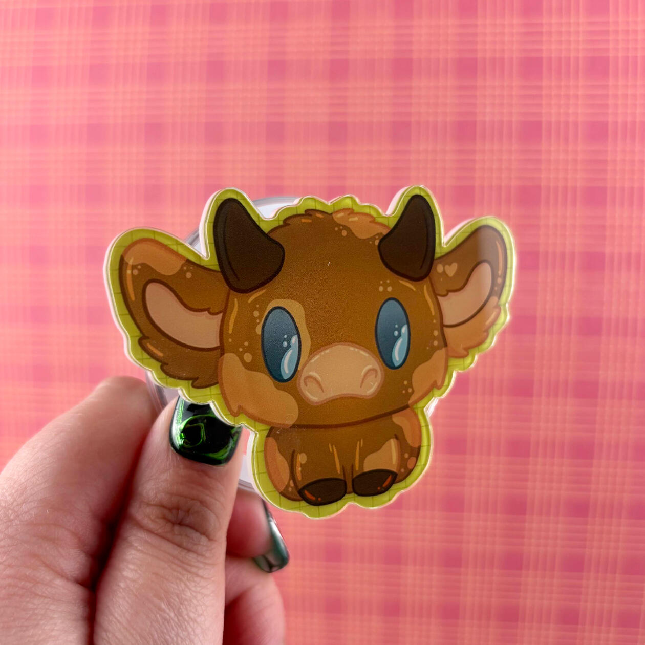 Cow Phone Grip