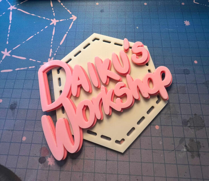 Laser Cut Logo Sign