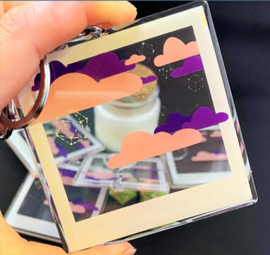 Polaroid Keychain