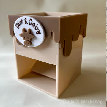 Laser Cut Dice Tower